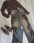 Jeans chocolate ✨