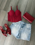 Corsetto Red✨