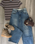 Jeans con risvolto✨