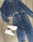 Completo Jeans 🩵