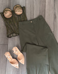 Corsetto verde militare ✨