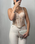 Corsetto in pizzo