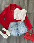 Shorts cherry π