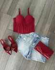 Corsetto Red✨