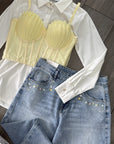 Jeans fiore🌼