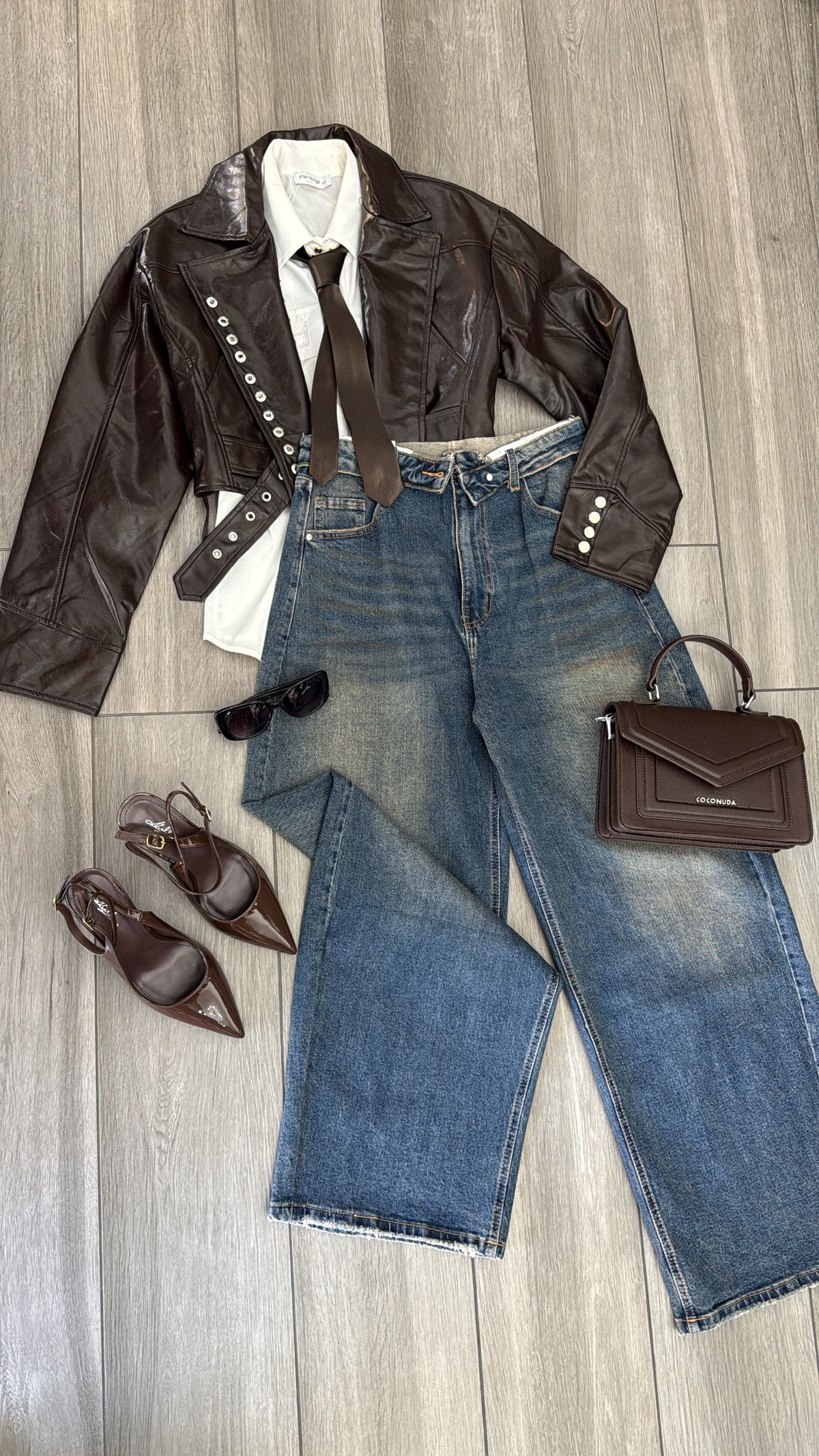 Chiodo in ecopelle MJ✨
