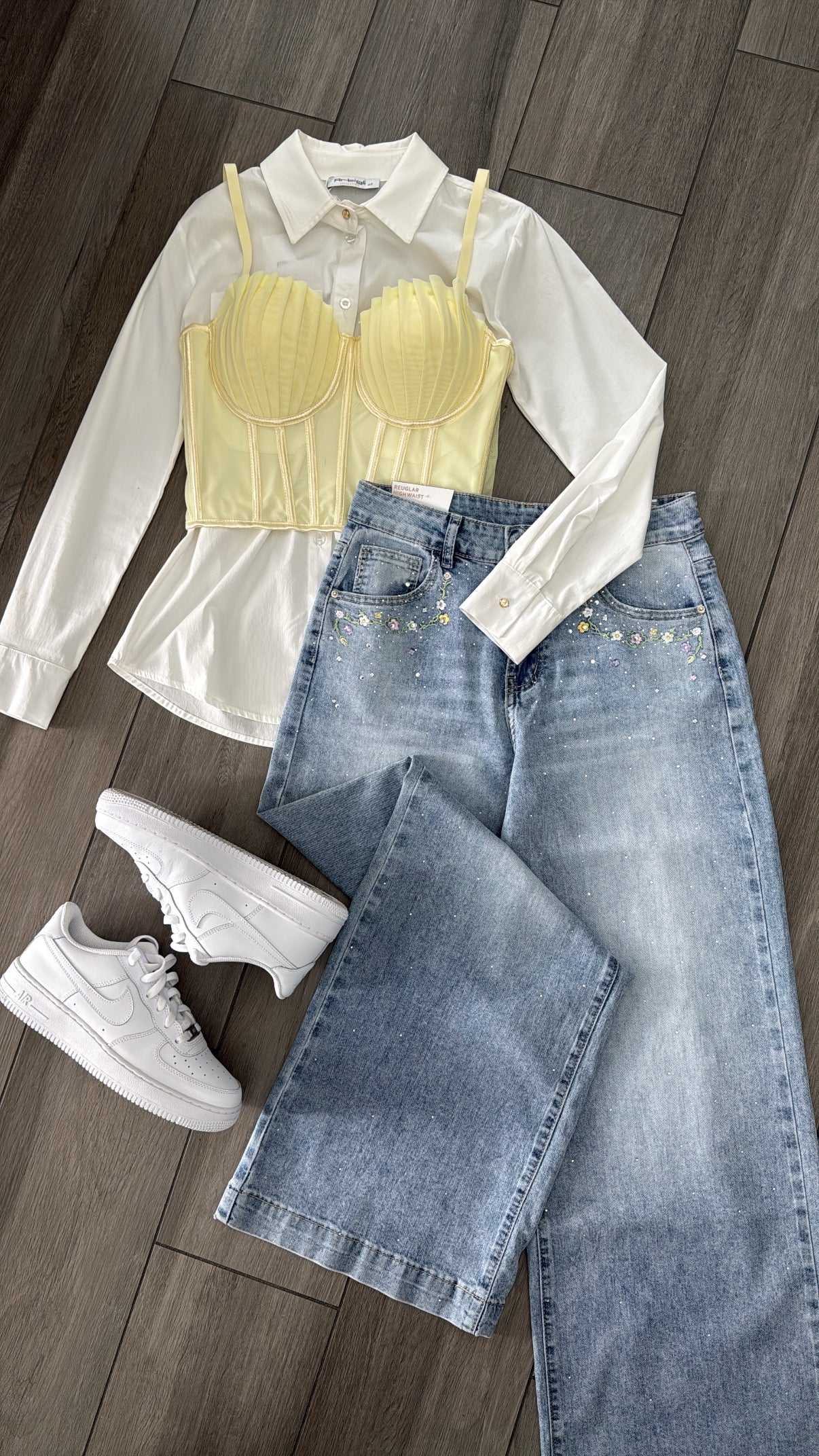 Jeans fiore🌼