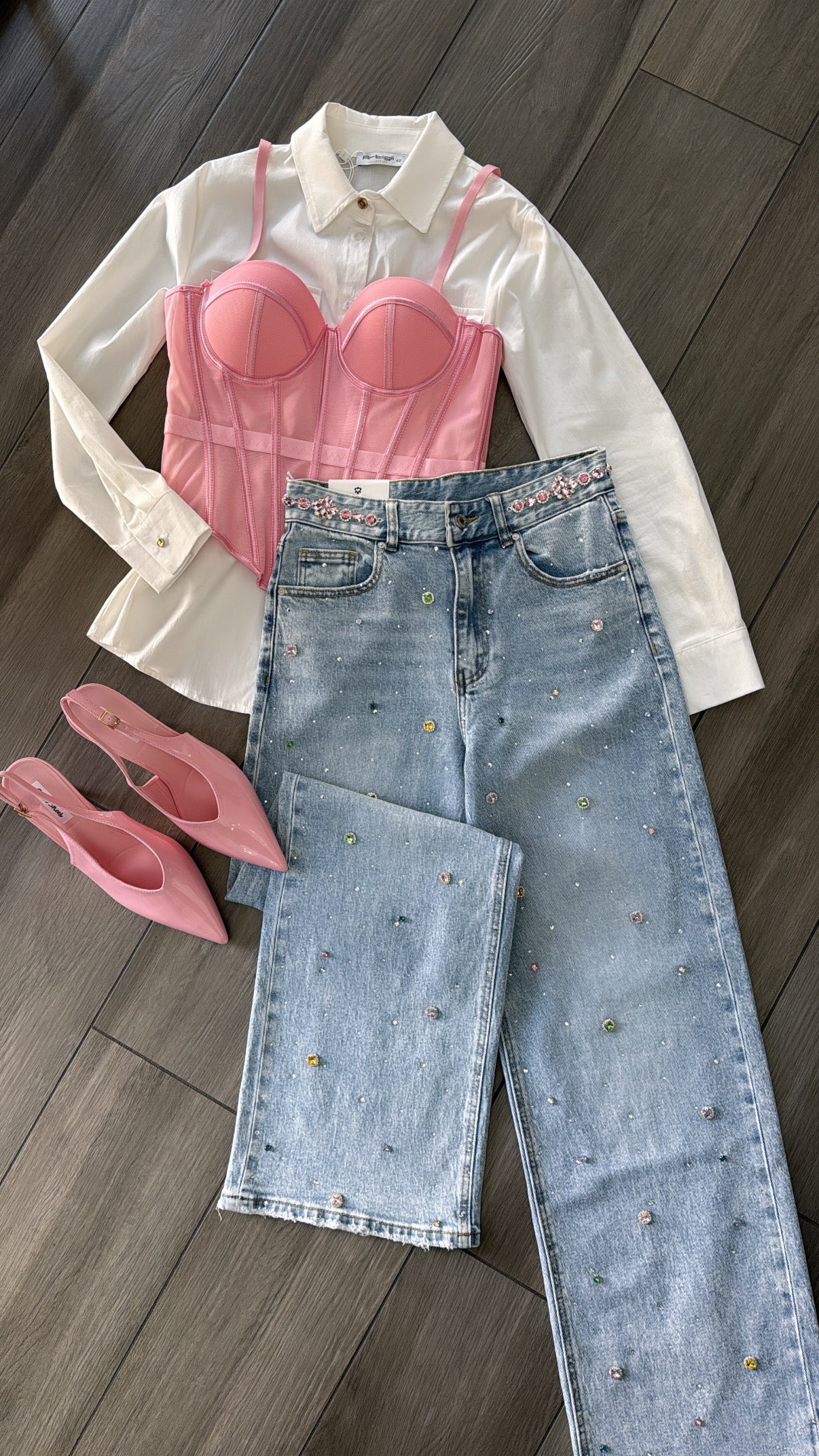 Corsetto rosa🎀