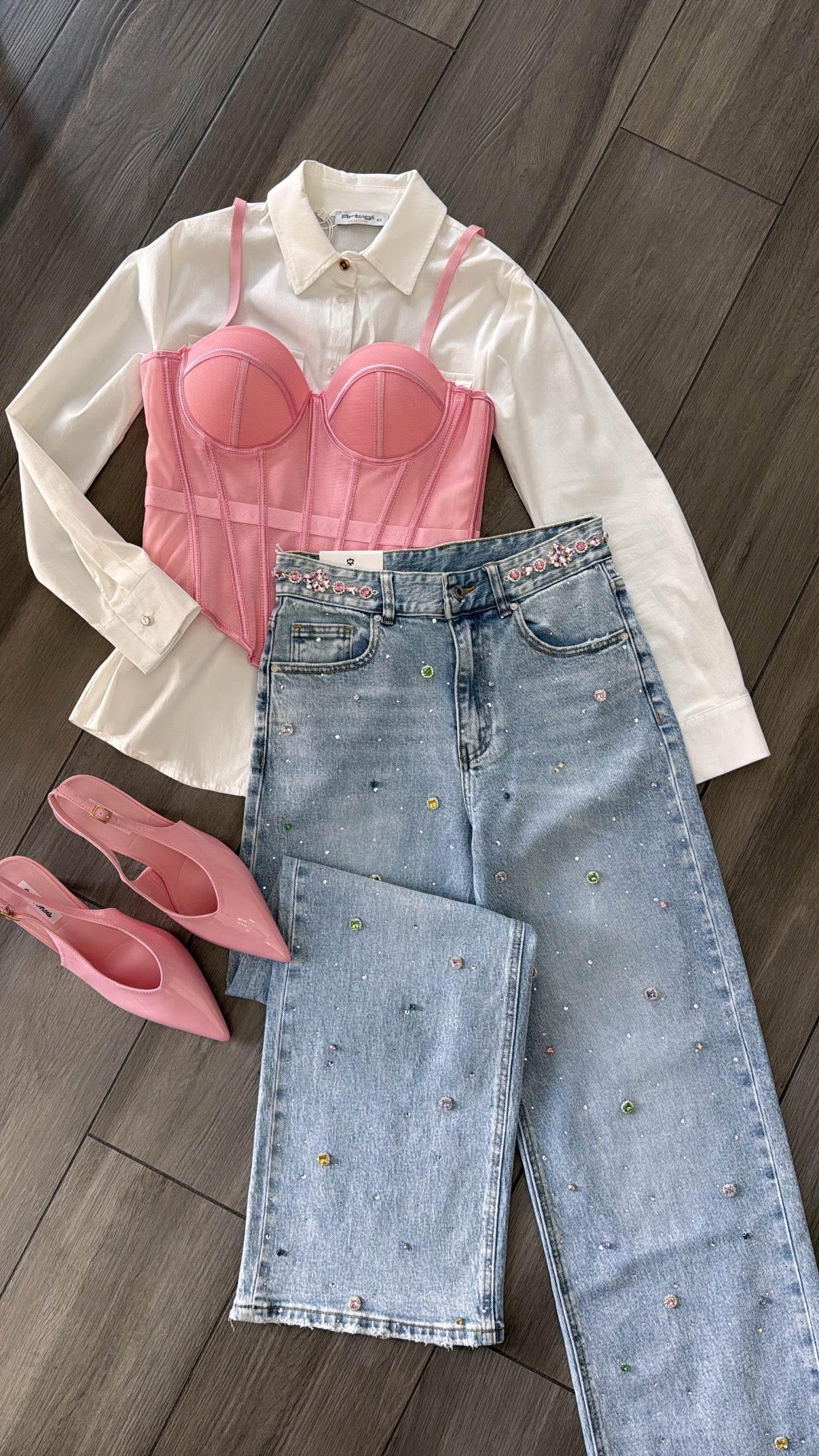 Corsetto rosa🎀