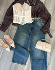 Jeans con risvolto✨
