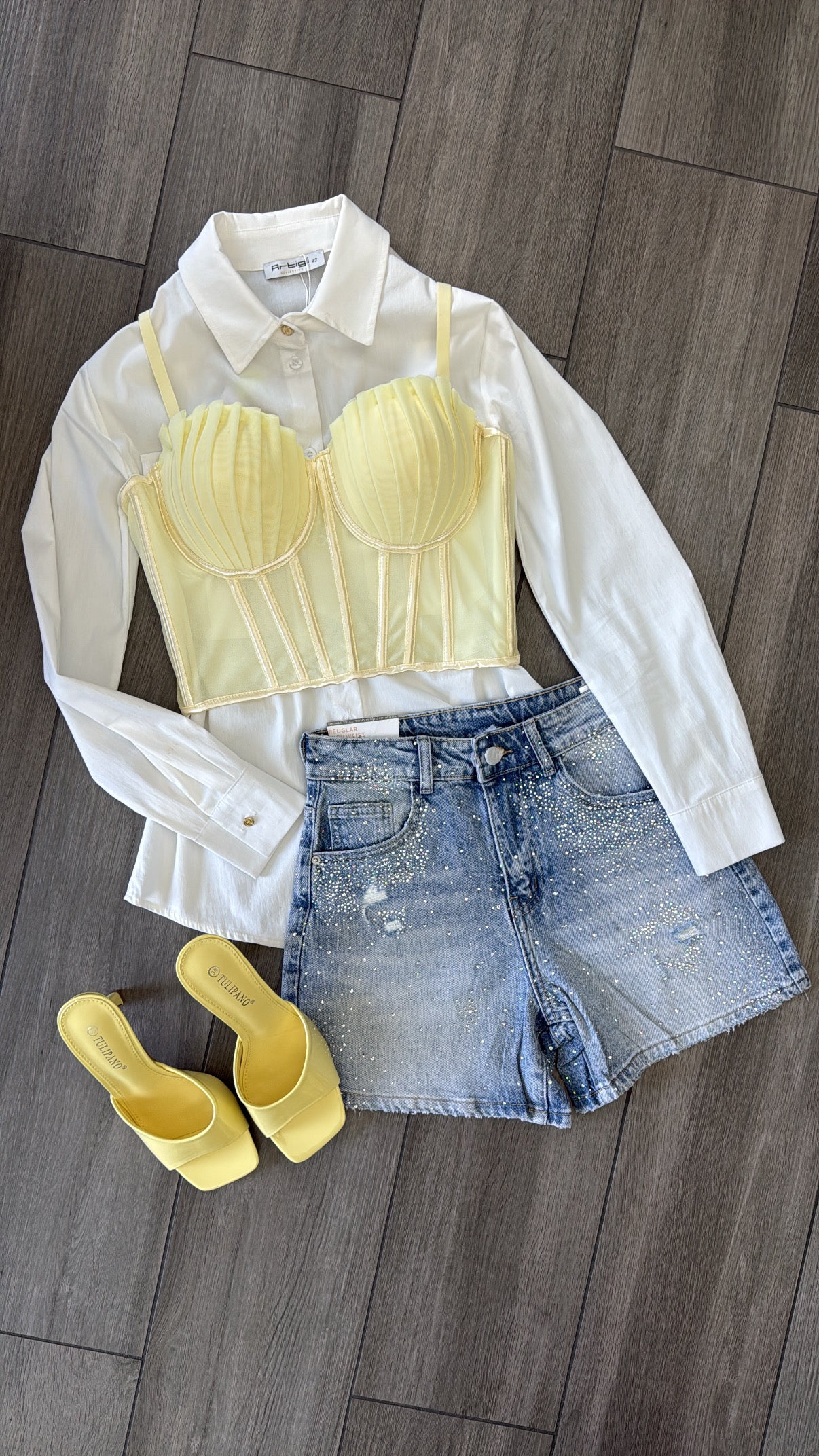 Corsetto giallo 💛
