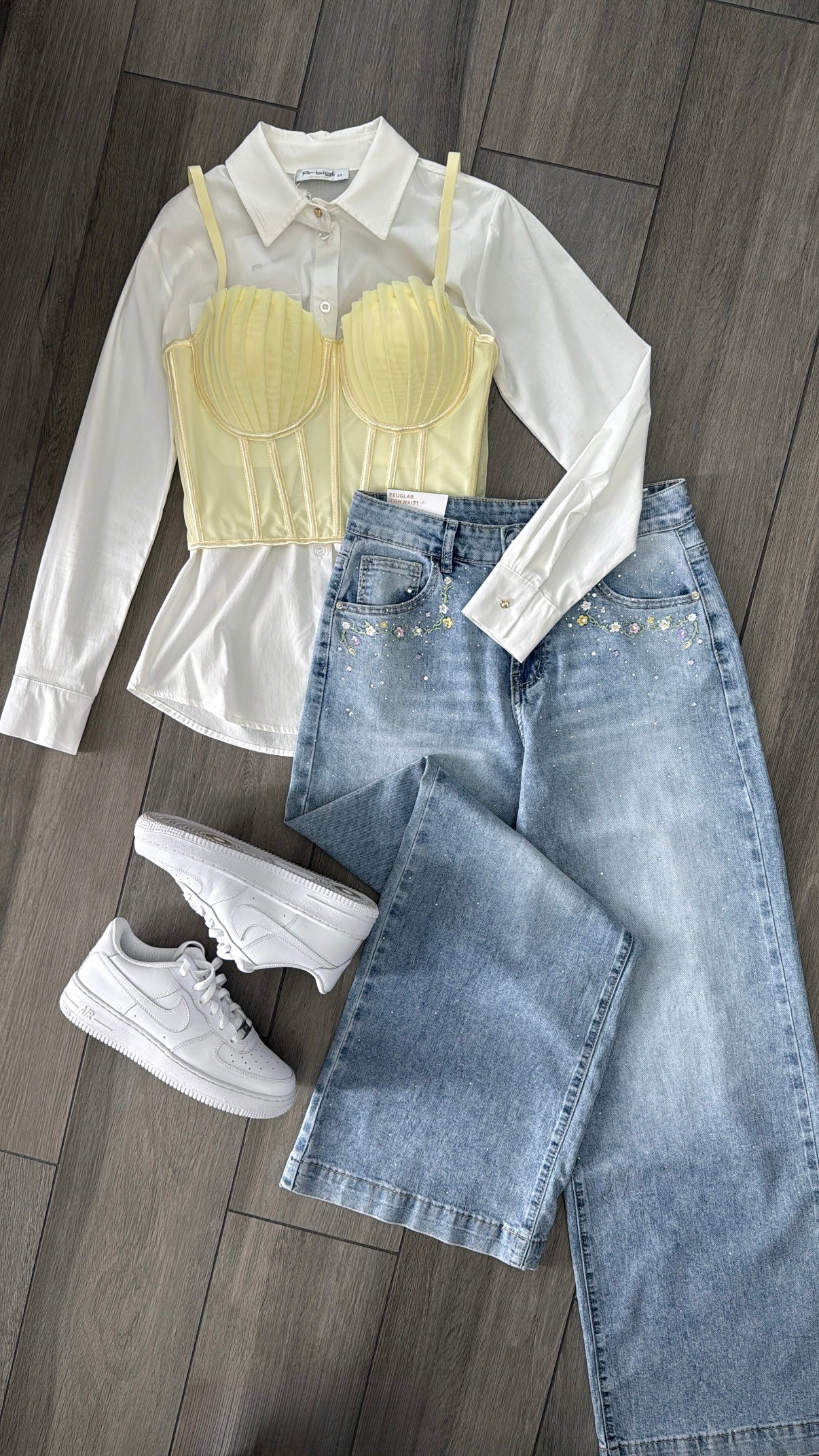 Jeans fiore🌼