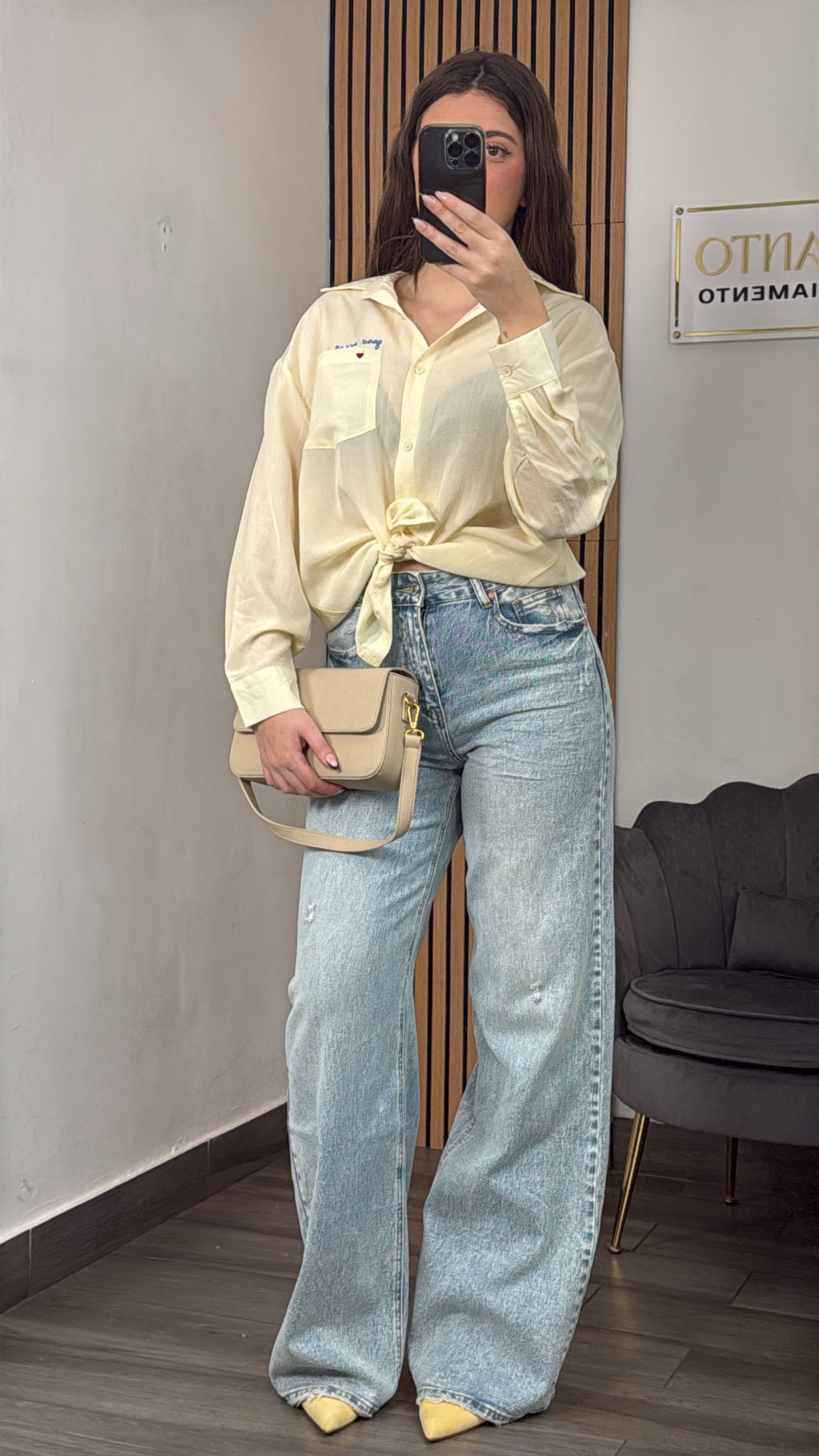 Jeans a palazzo✨