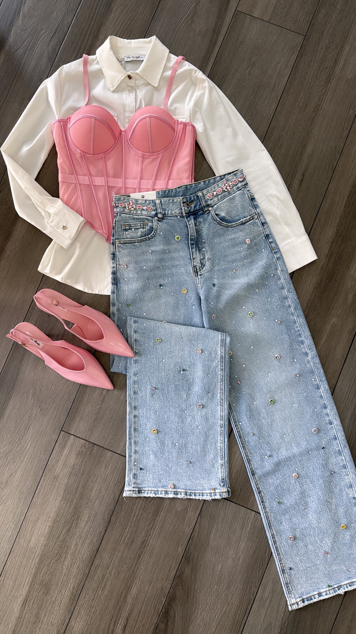 Corsetto rosa🎀