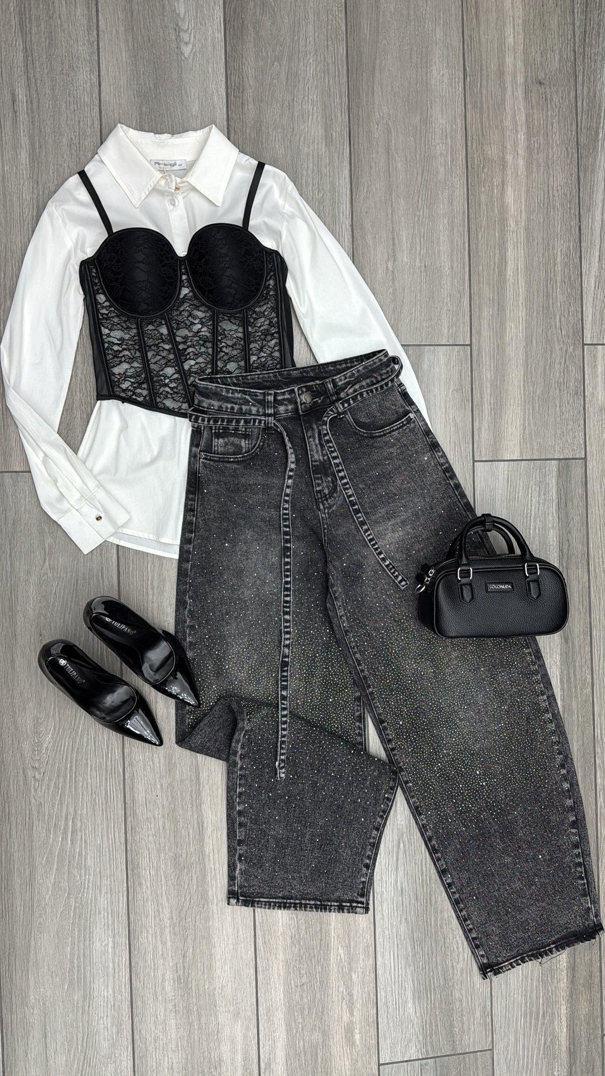 Jeans Star Grey ✨