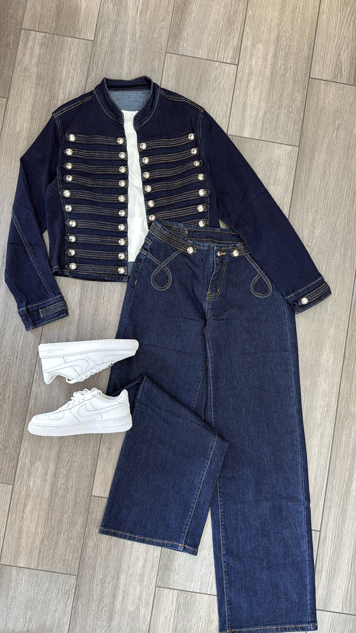 Coordinato giacca + jeans ✨