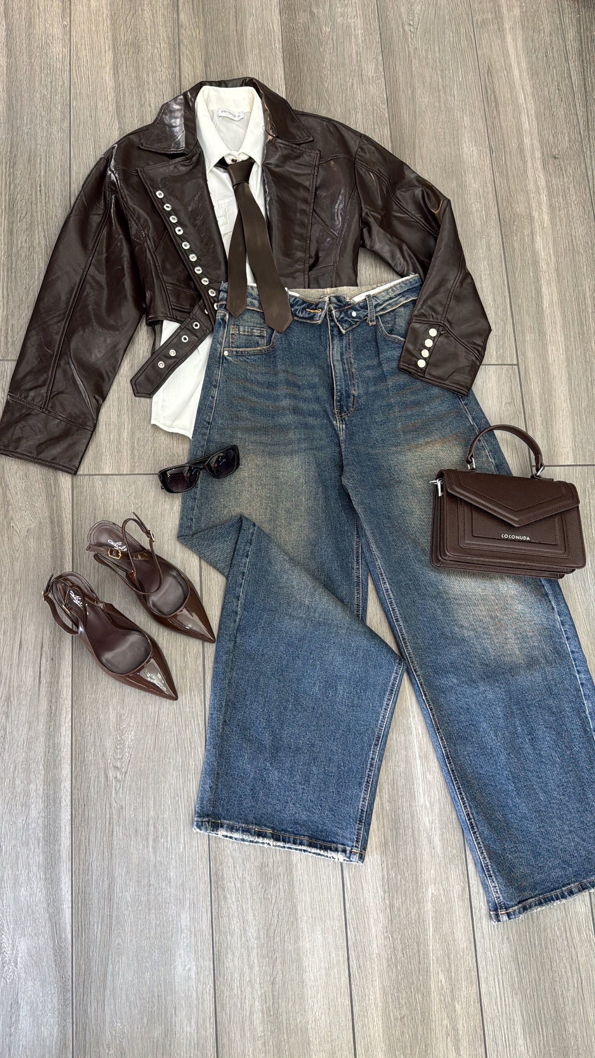 Chiodo in ecopelle MJ✨