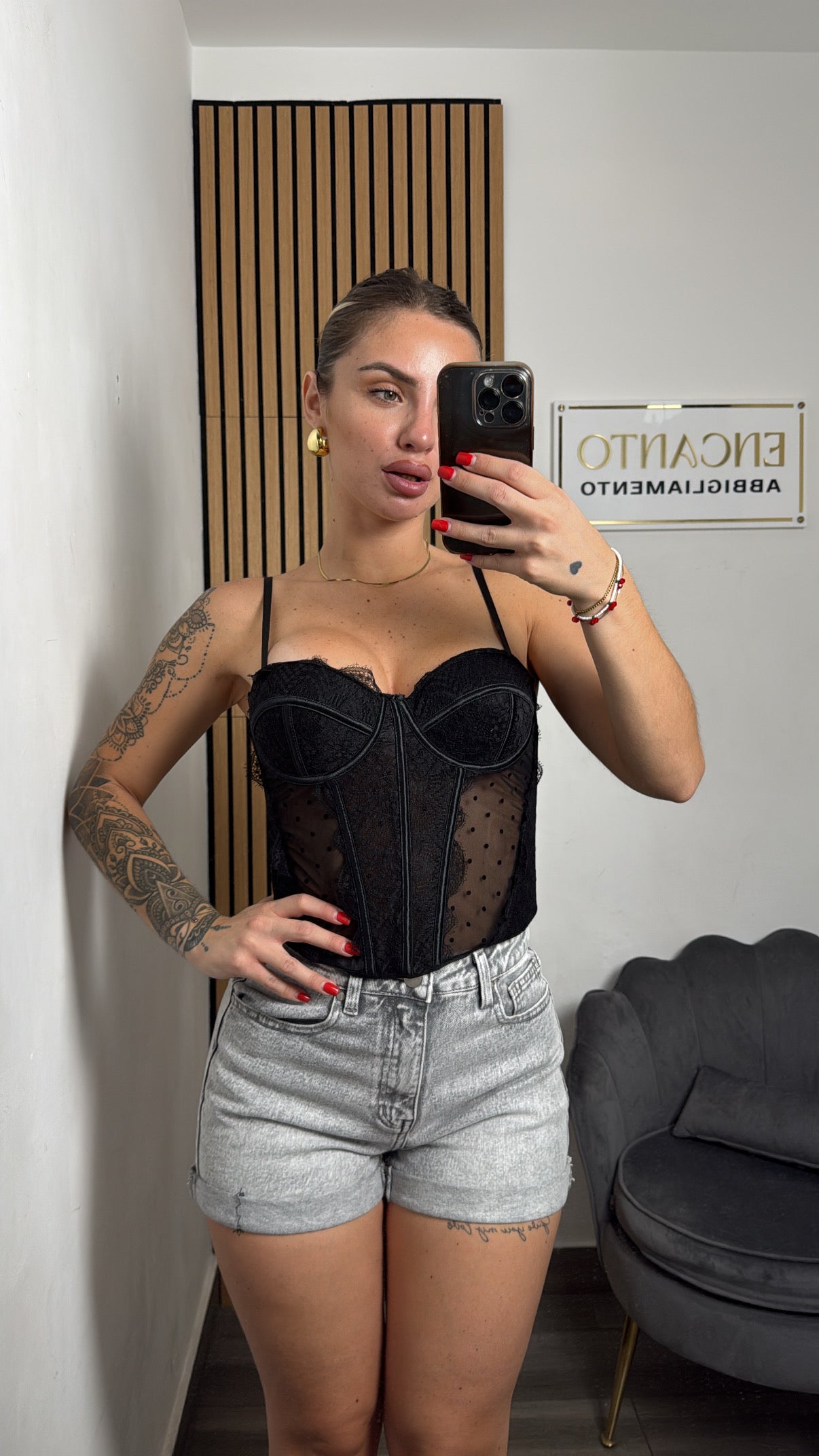 Corsetto a Pois🖤