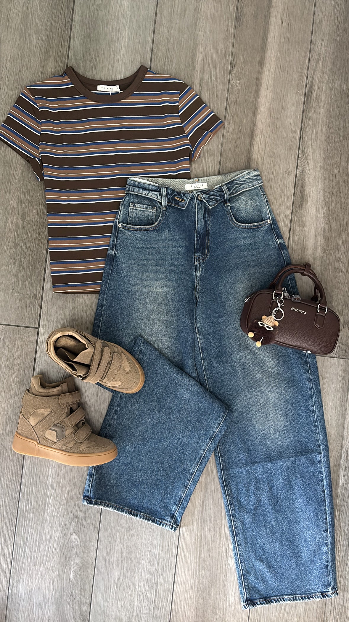 Jeans con risvolto✨