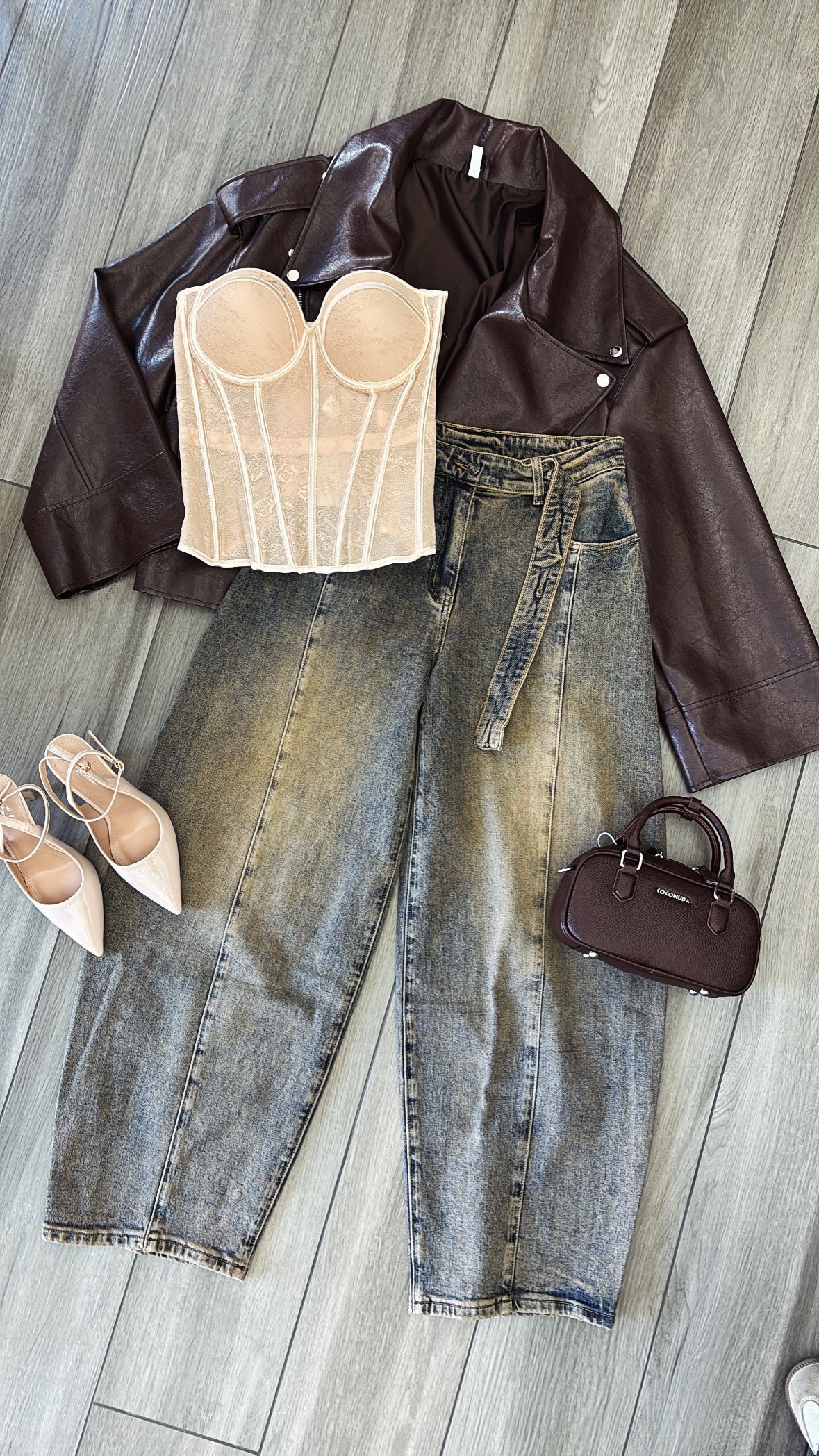 Jeans ballon sabbiato✨