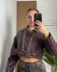 Chiodo in ecopelle MJ✨