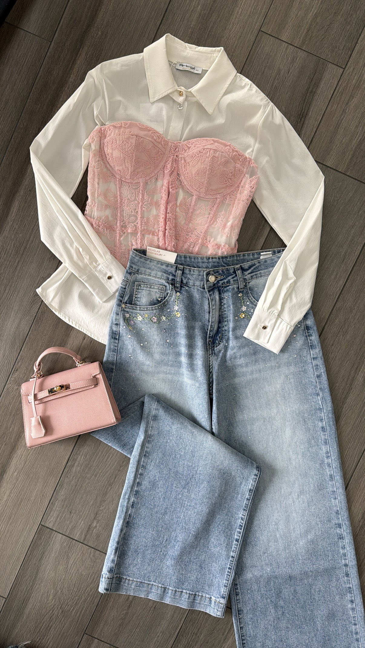 Corsetto in pizzo🤍