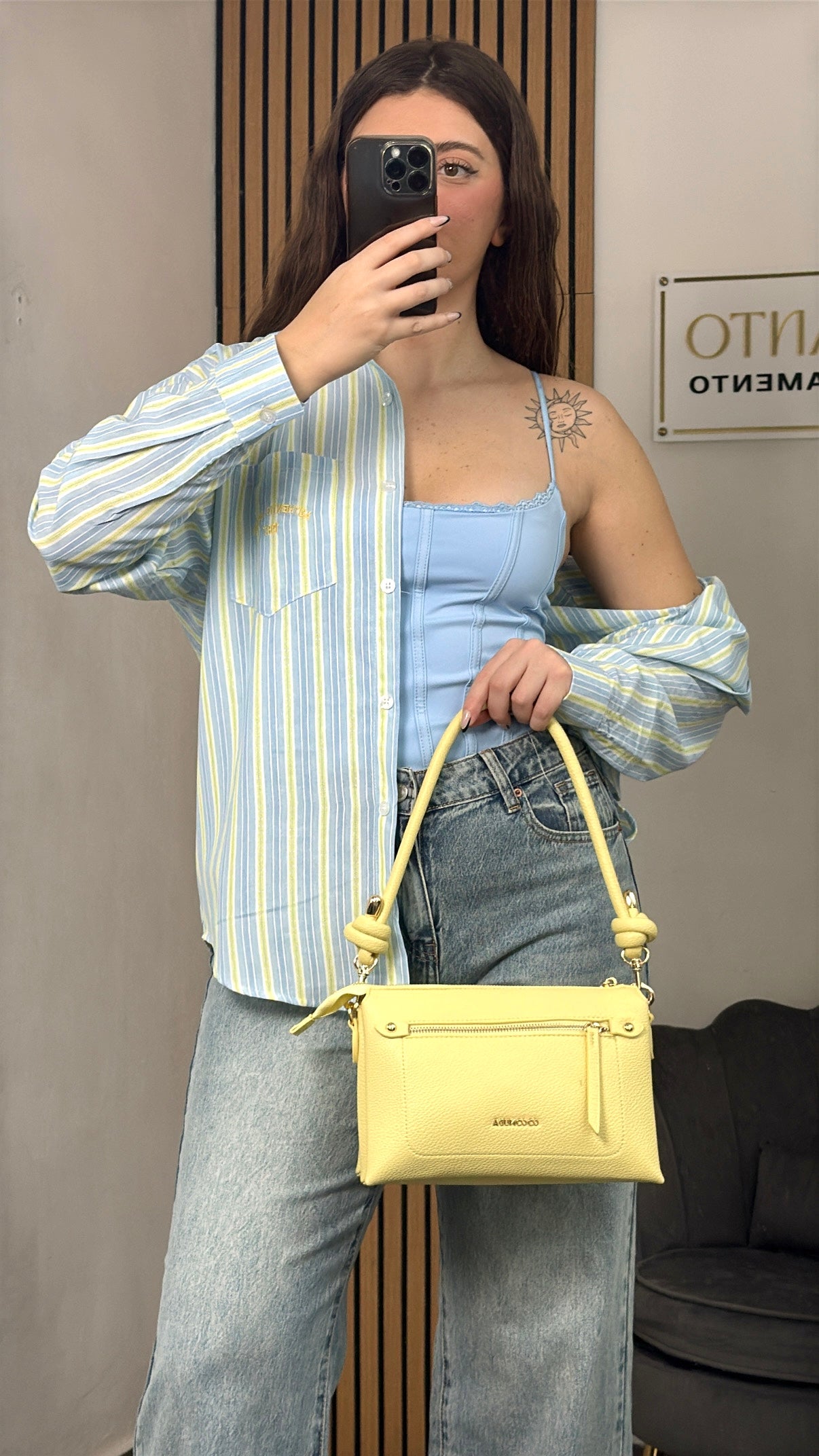 Camicia a righe🩵