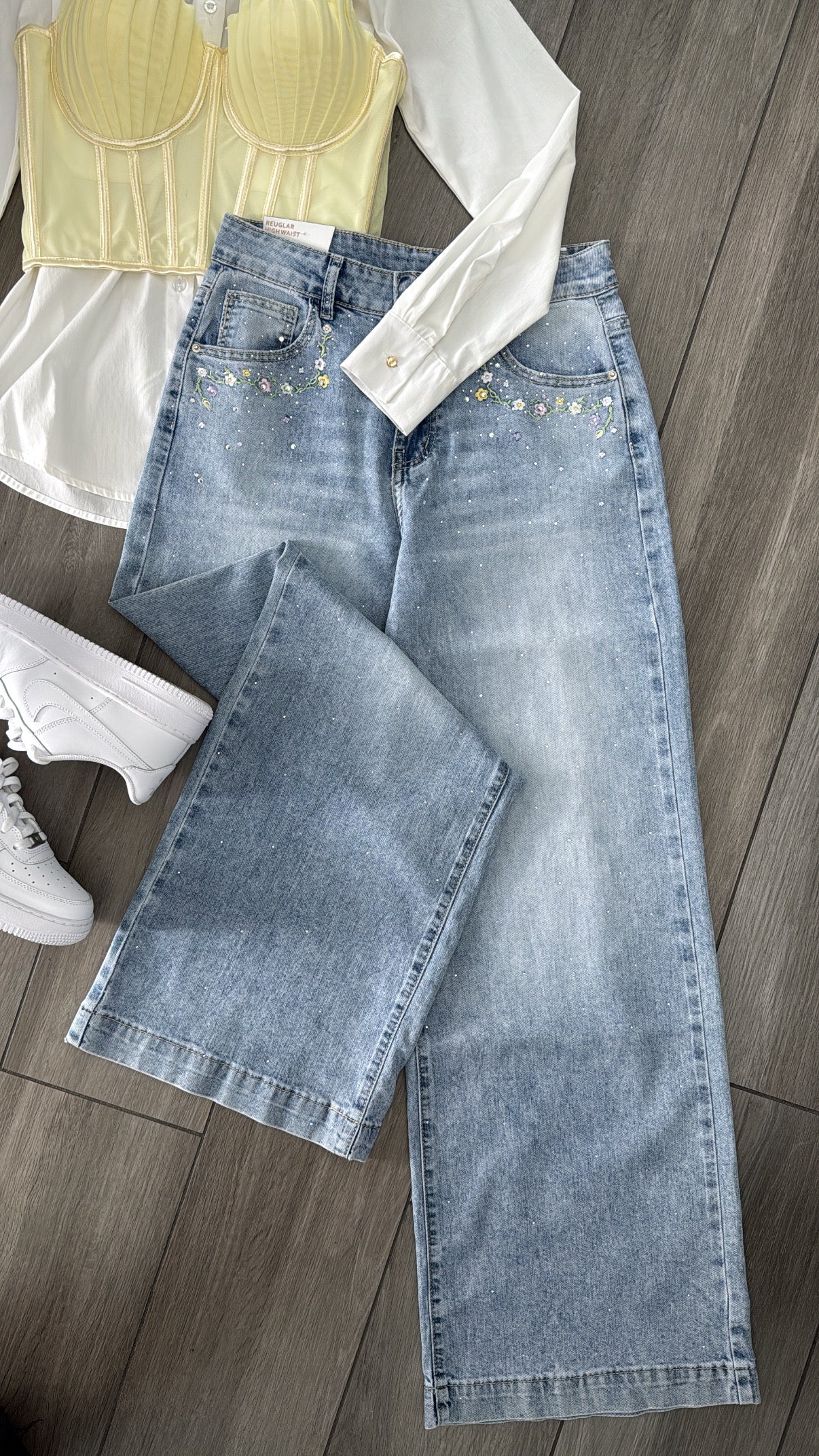 Jeans fiore🌼