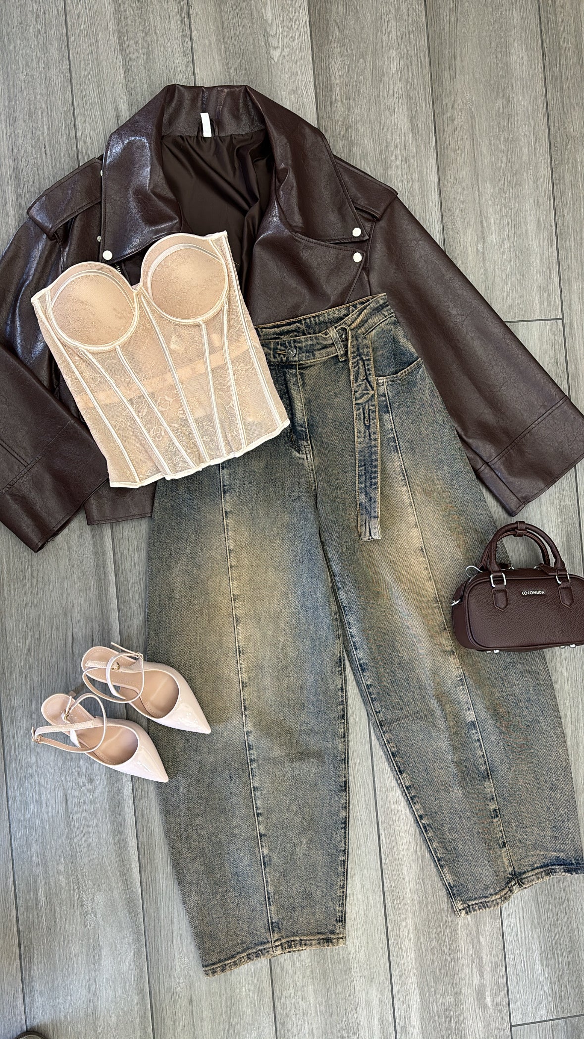 Jeans ballon sabbiato✨