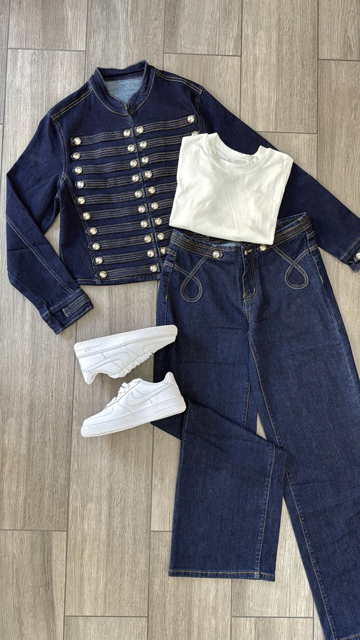 Coordinato giacca + jeans ✨