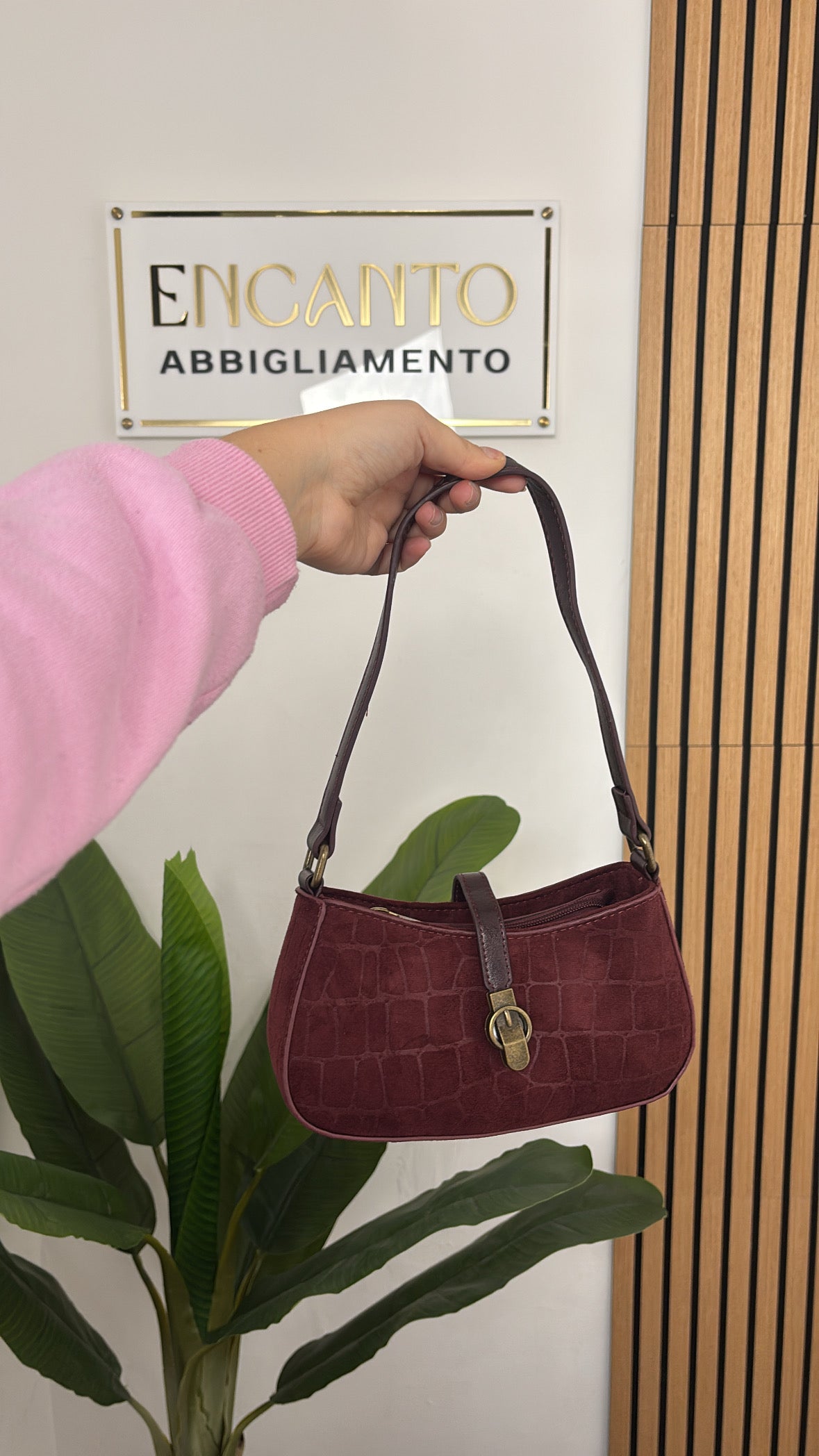 Borsetta in camoscio✨