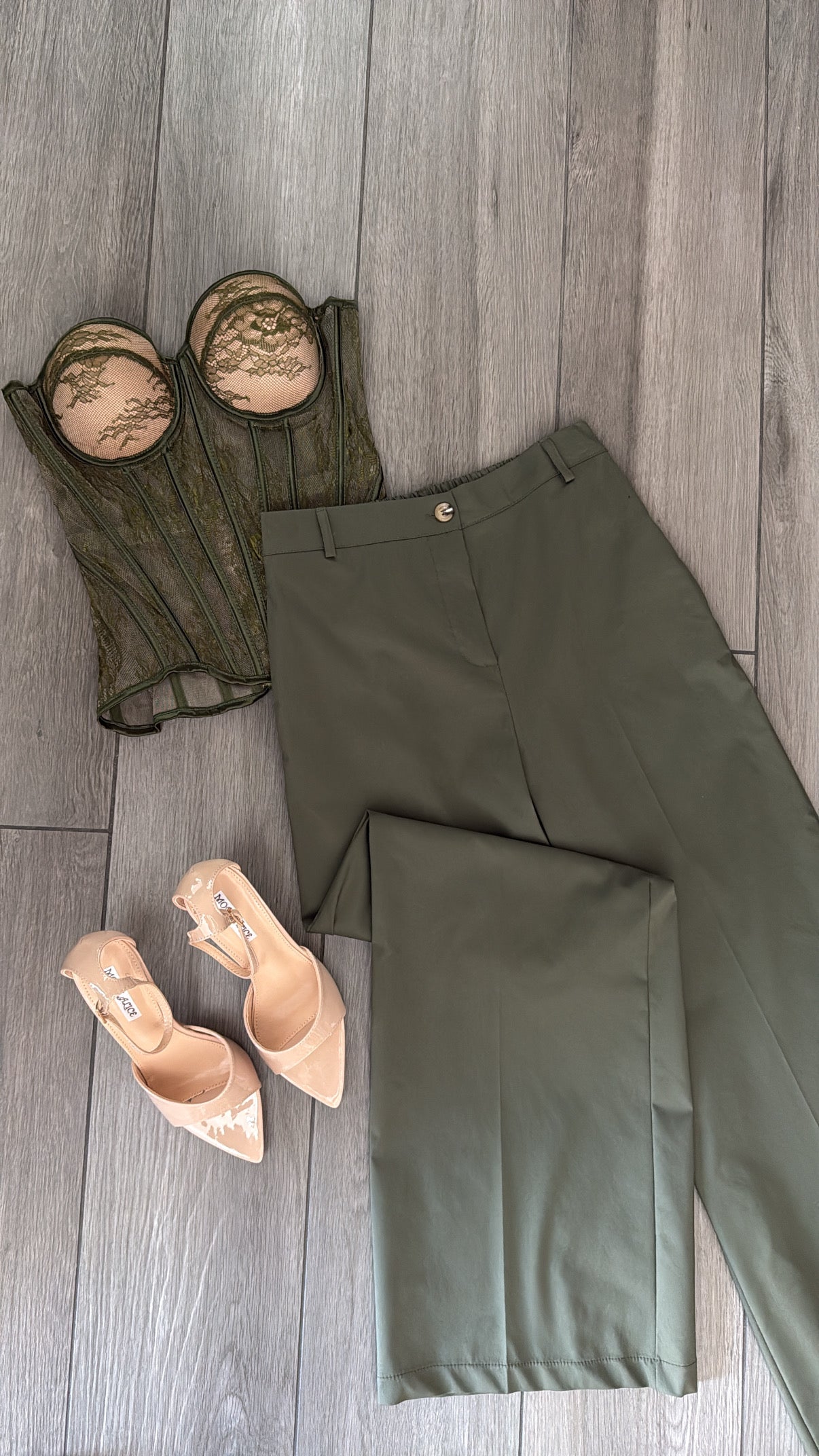 Corsetto verde militare ✨