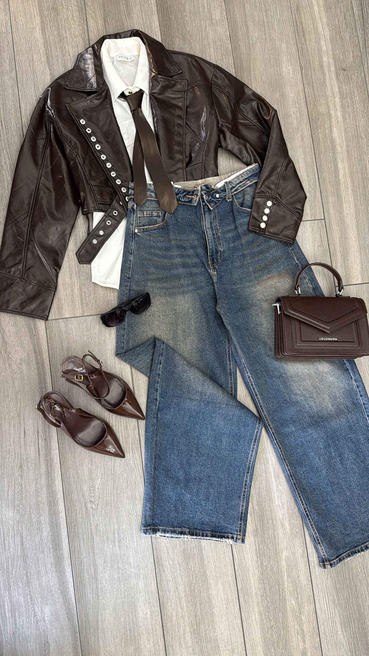 Chiodo in ecopelle MJ✨