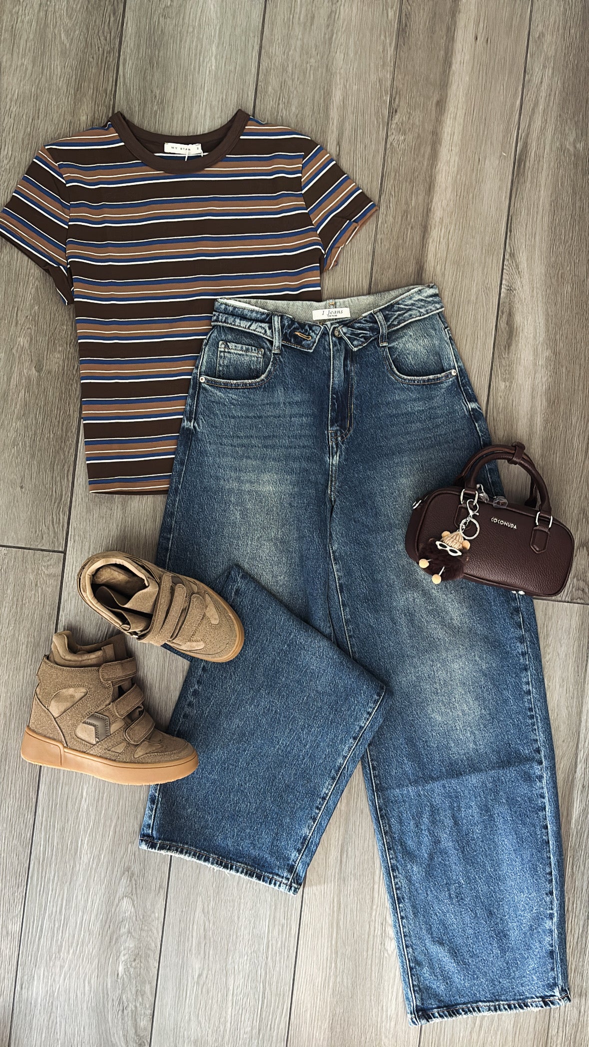 Jeans con risvolto✨