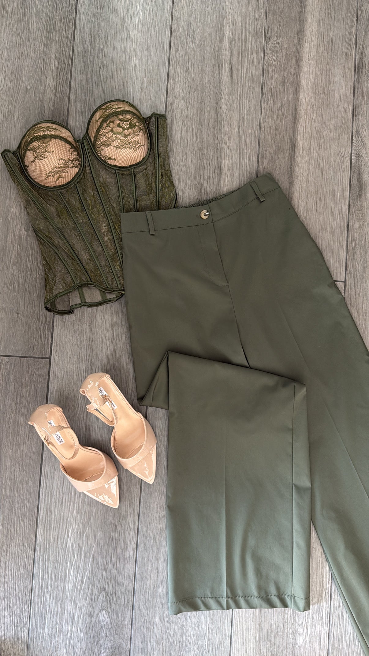 Corsetto verde militare ✨