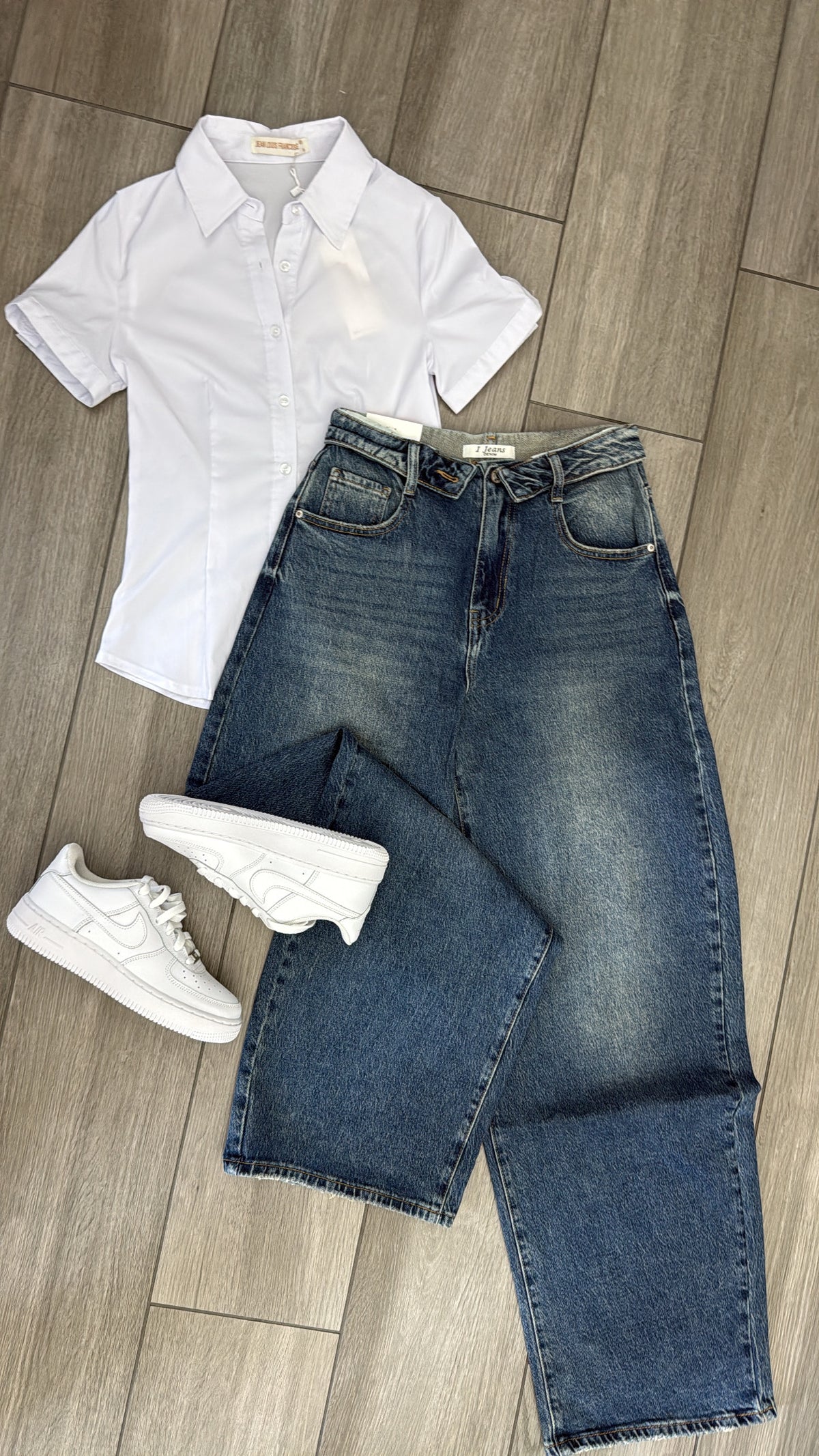 Jeans con risvolto ✨