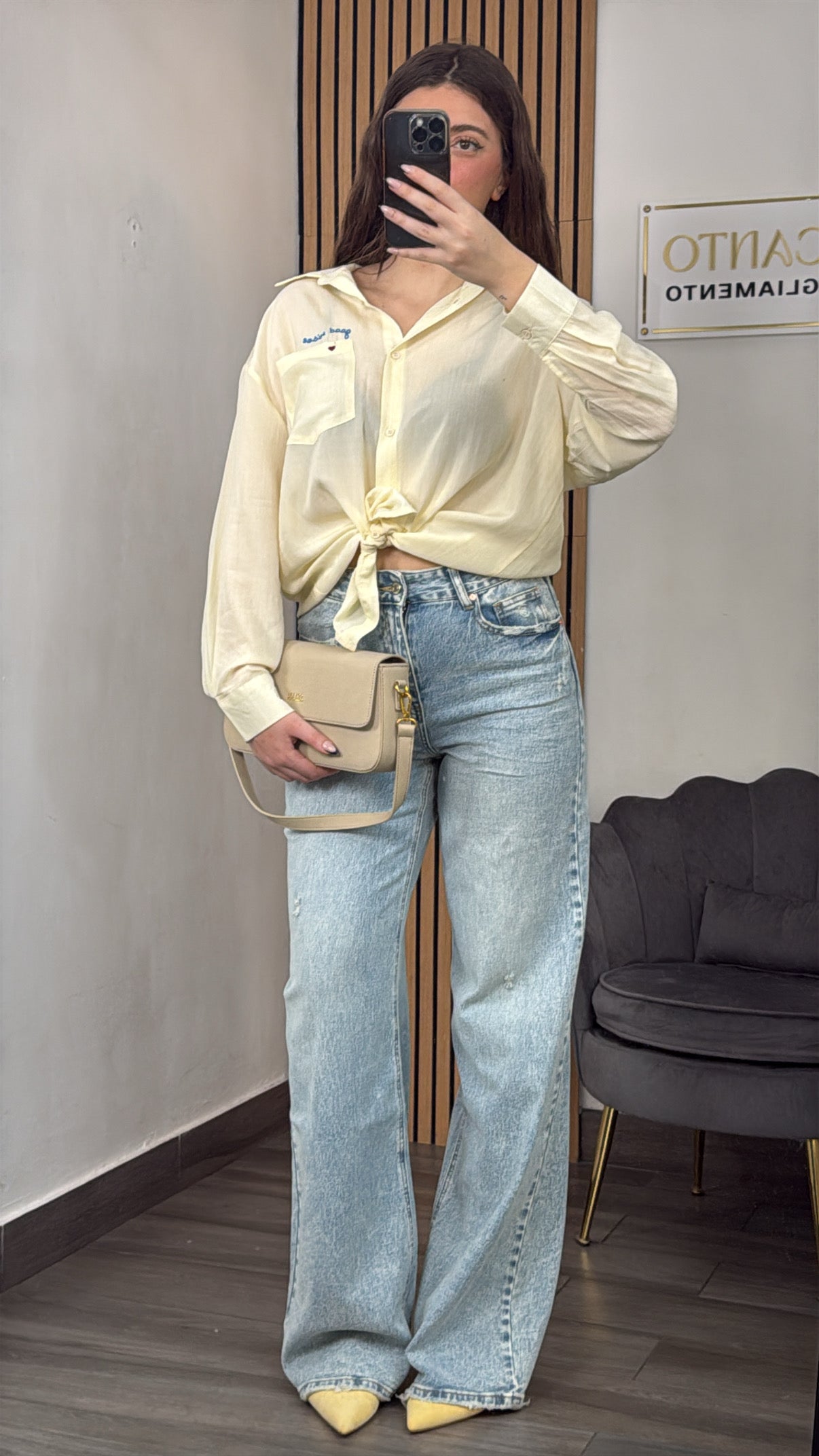 Jeans a palazzo✨
