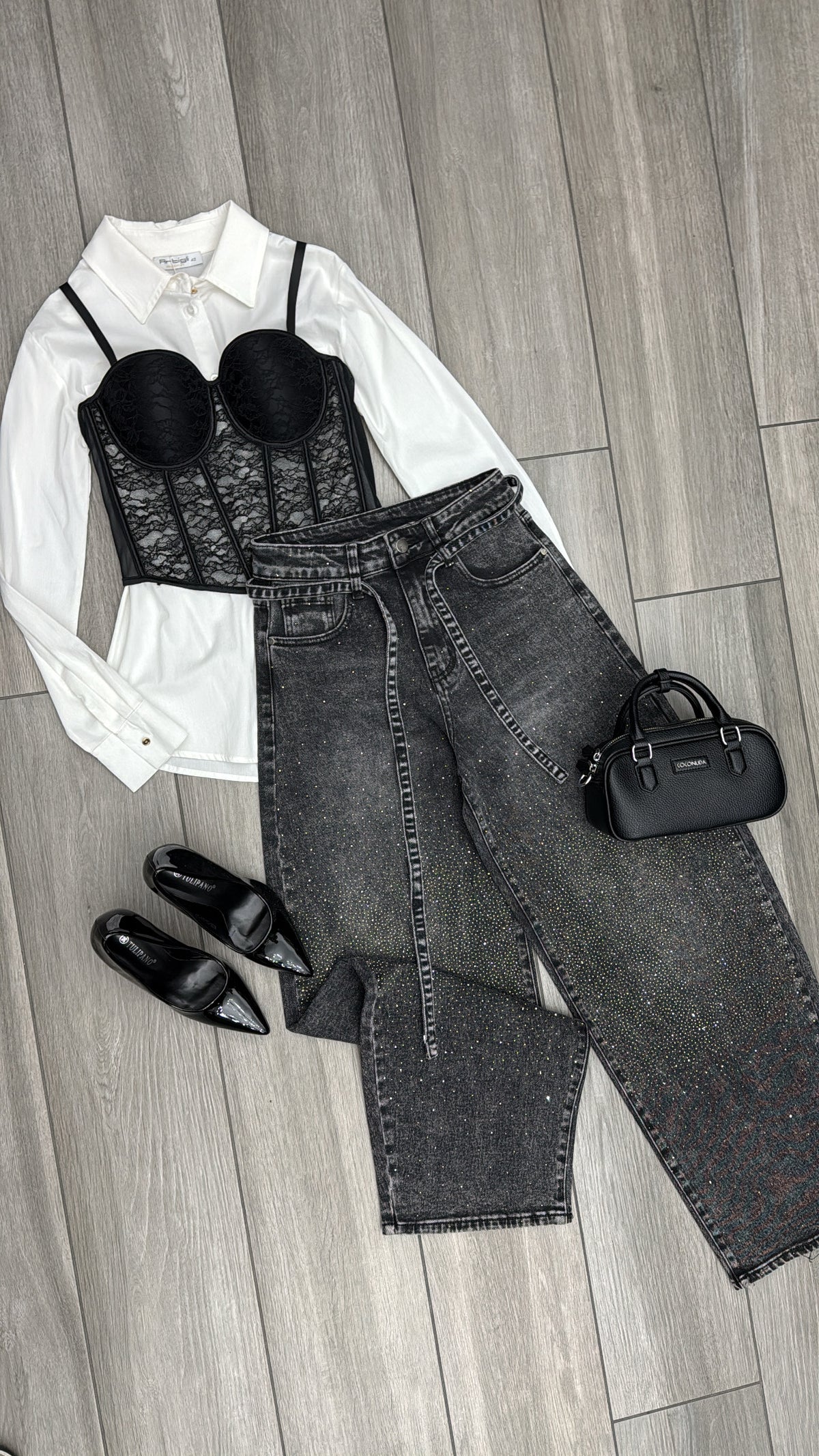Jeans Star Grey ✨