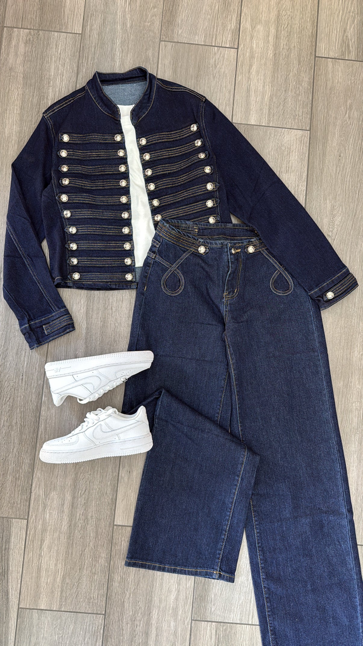 Coordinato giacca + jeans ✨