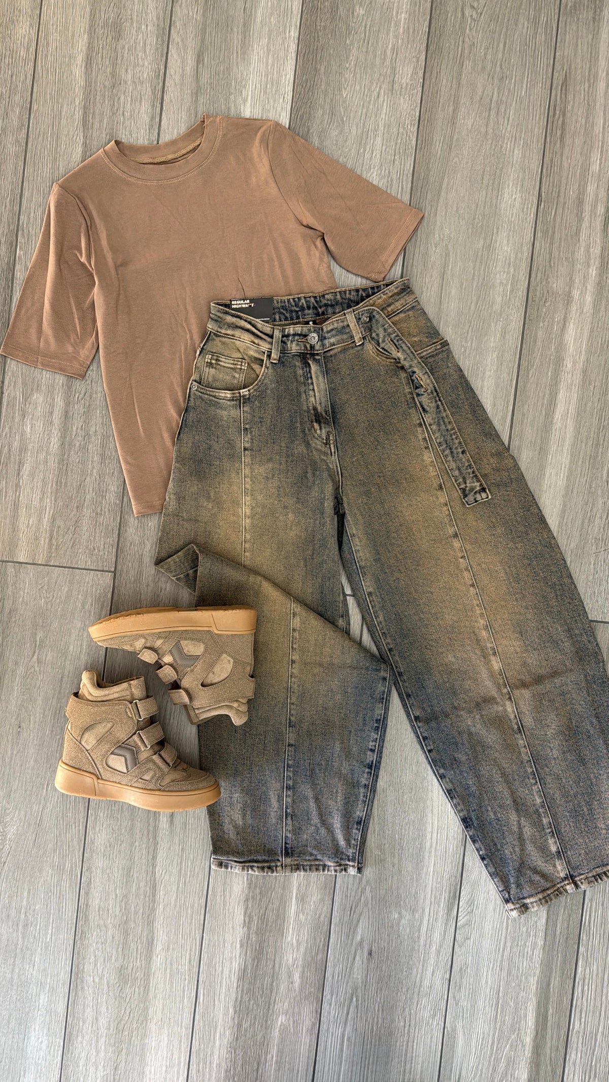 Jeans ballon sabbiato✨