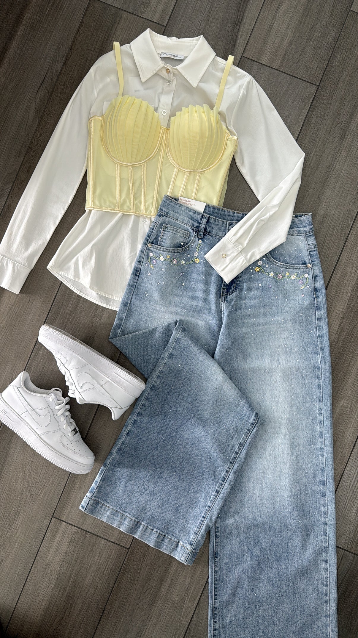 Jeans fiore🌼