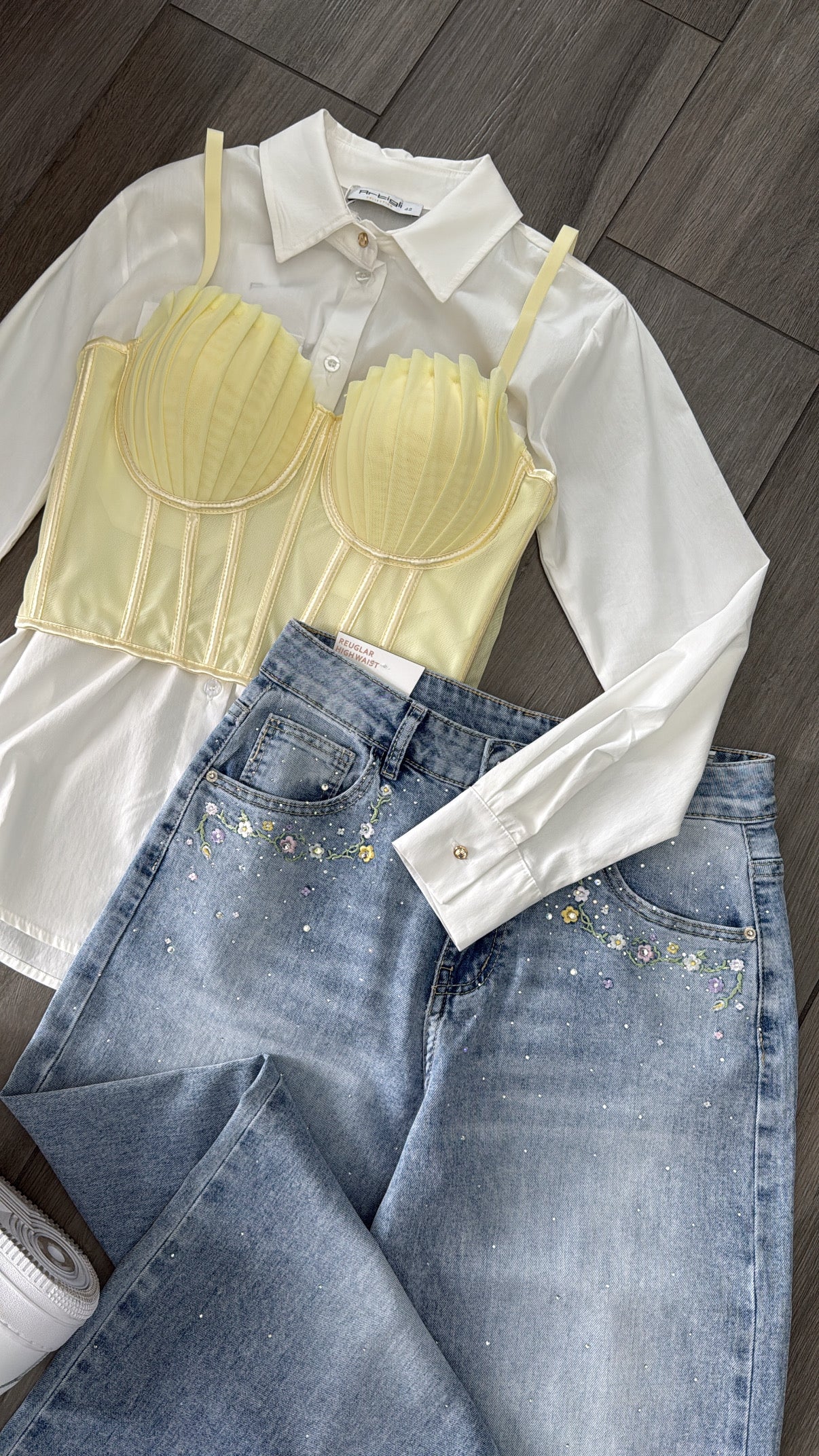Jeans fiore🌼