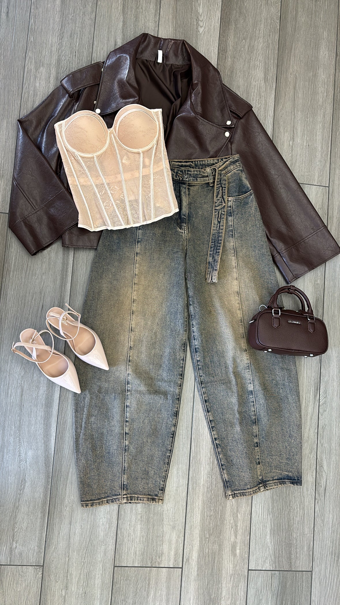 Jeans ballon sabbiato✨