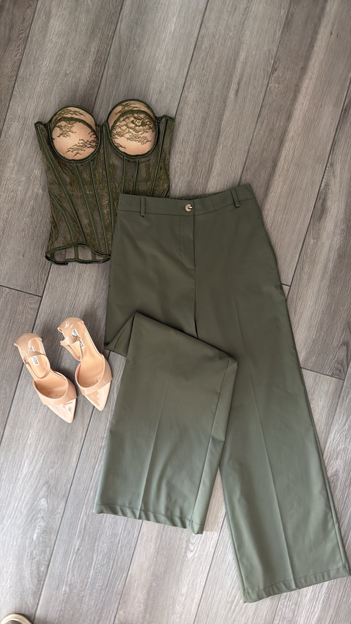 Corsetto verde militare ✨