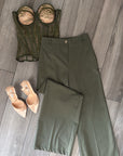 Corsetto verde militare ✨
